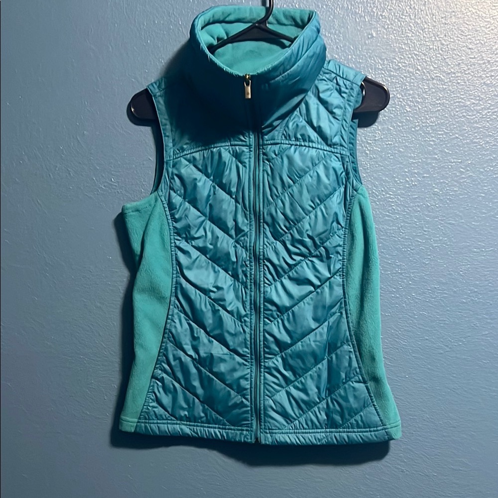 Teal Quilted Vest